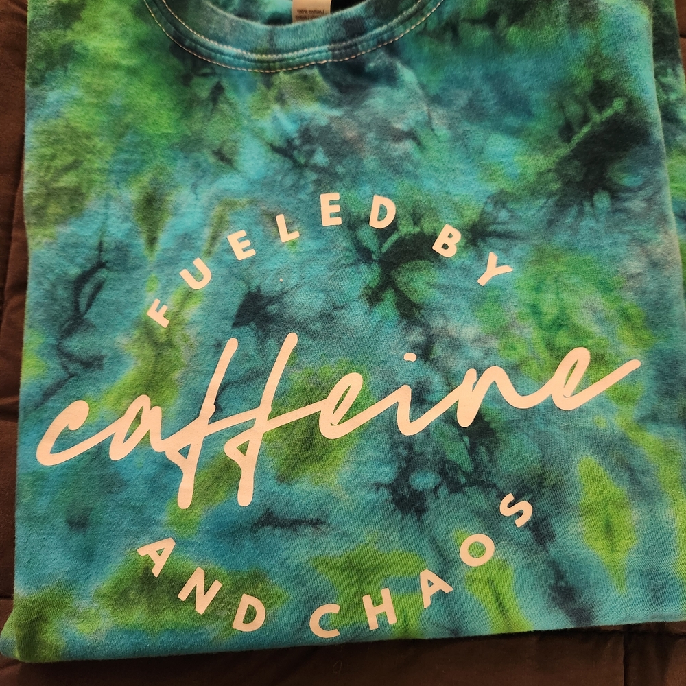 Tie-Dye Kids Shirt - Blue and Green